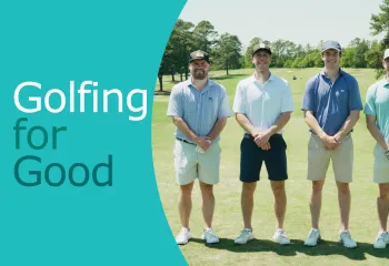 Golfing for Good - 2026 Web Event Graphic