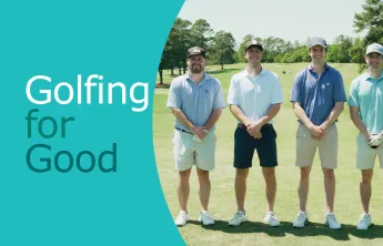 Golfing for Good - 2026 Web Event Graphic